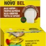 JBL Pronovo Bel Weekend Fischfutter für 3 Tage, gelbe Verpackung mit Futterblock.