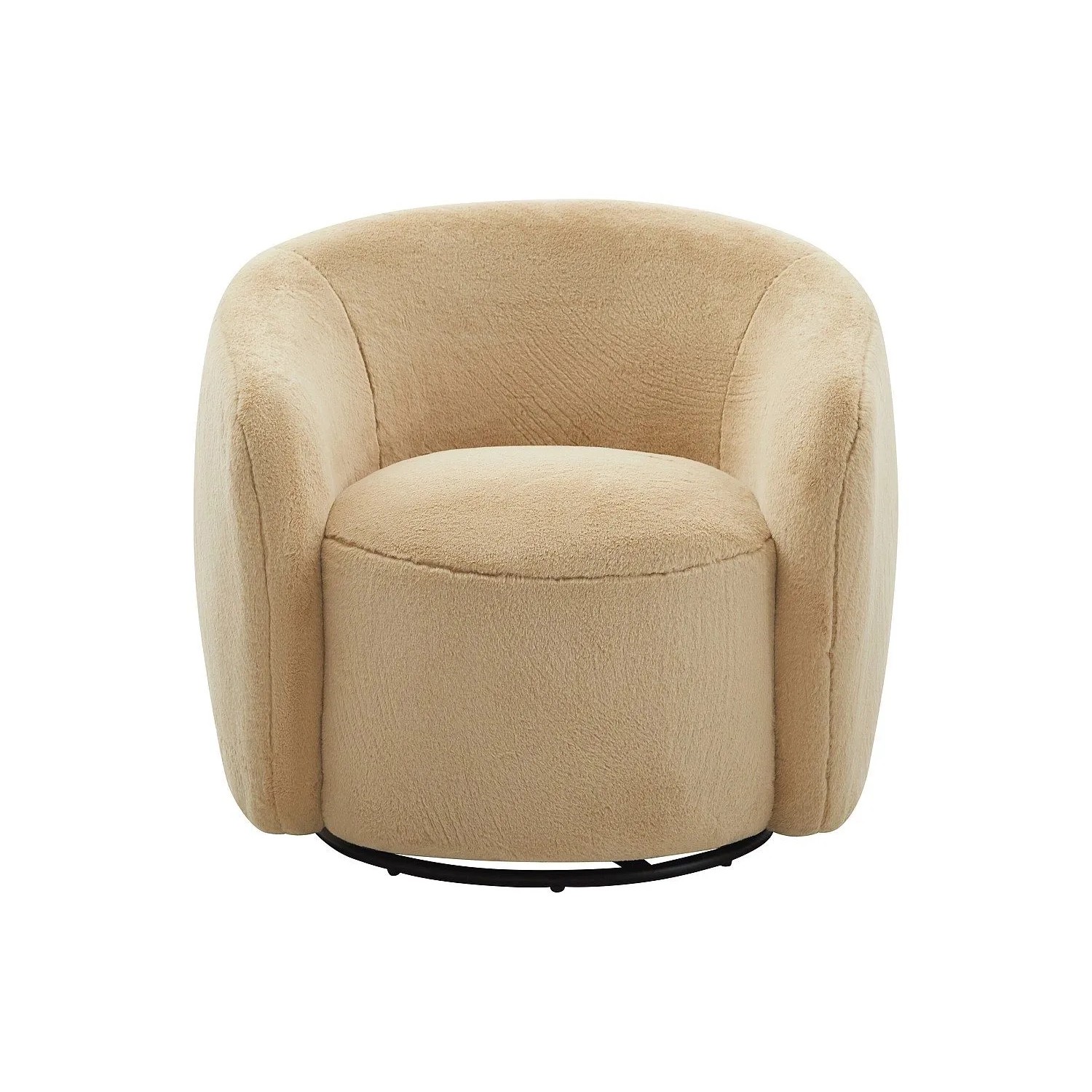 Vente-unique Sessel Mit Gerader Rückenlehne Vereide Taupe 80 cm