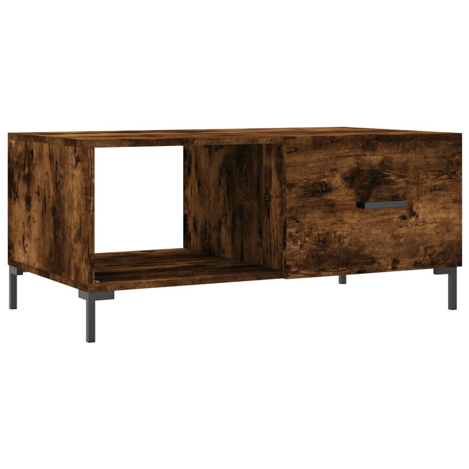 vidaXL Couchtisch Räuchereiche 90x50x40 cm Holzwerkstoff 829217 günstig online kaufen