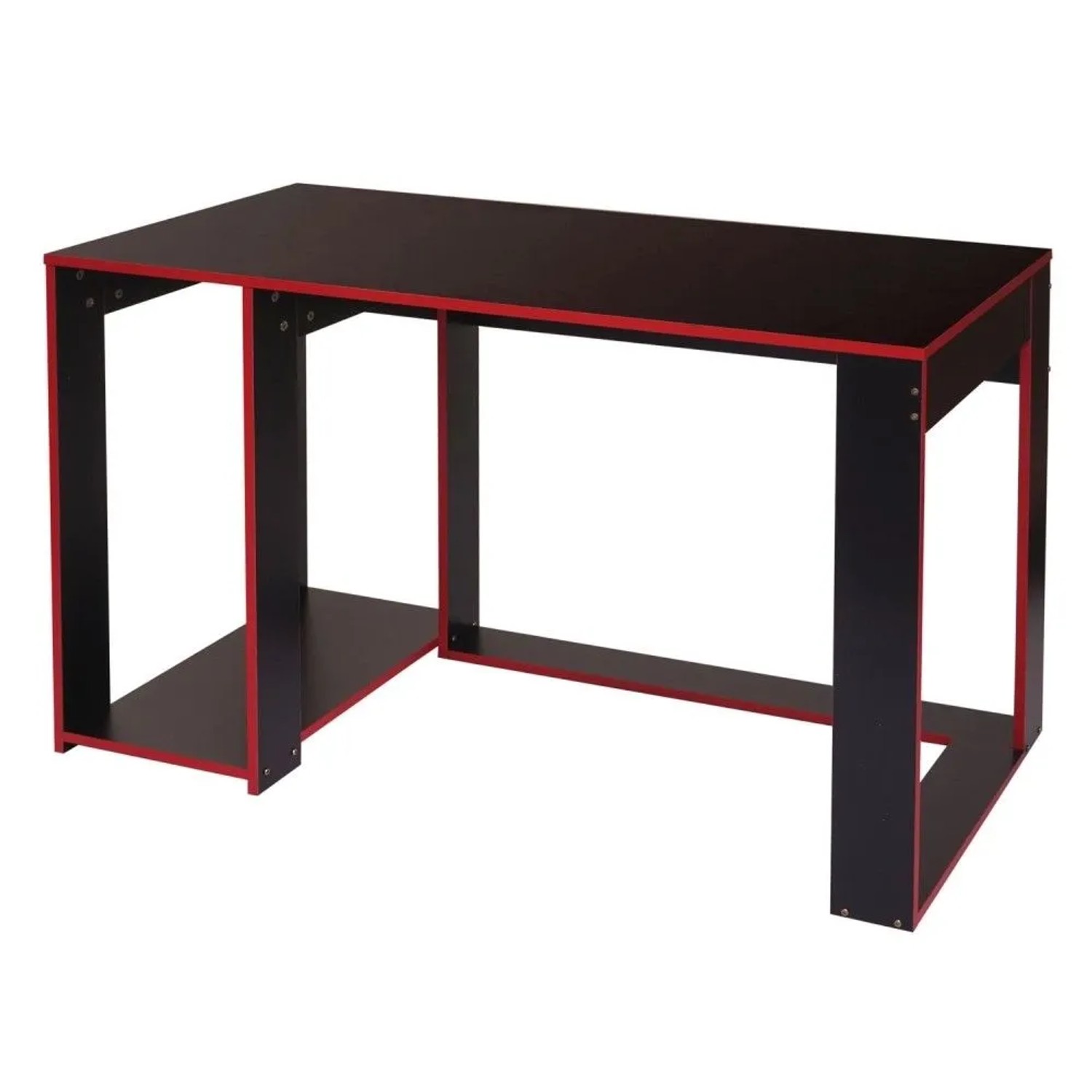 MCW Schreibtisch J26 Schwarz-Rot