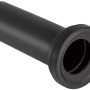 Geberit Monolith Anschlussstutzen, schwarz, für WC-Anschluss an Wandablauf.