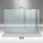 Tulup Küchenrückwand Glas Transparent Spritzschutz Küche Glas Durchsichtig 60x40 cm Spritzschutz Glas für Küche Transparent_2