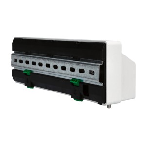 Schneider Electric Wiser Verteilerleiste für Fußbodenheizung, weiße Ausführung.