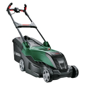 Bosch Akku-Rasenmäher Advanced Rotak 36 V-44-750 Solo, grün/schwarz. Leistungsstark und kabellos für den Garten.
