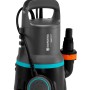Gardena Schmutzwasser-Tauchpumpe 9000, 300W, für Teiche und Baugruben. Zum Umpumpen von Schmutzwasser.