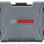 Grauer Bosch Betonbohrer und Bit Set Koffer, 35-teilig.