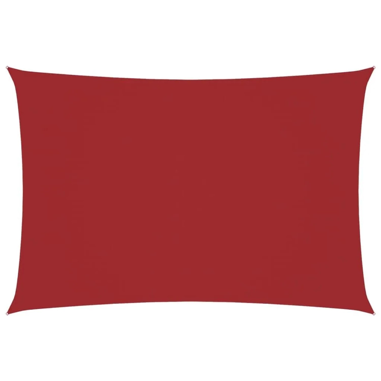 Furnicato Sonnensegel Oxford Gewebe Rechteckig 3x5 M Rot