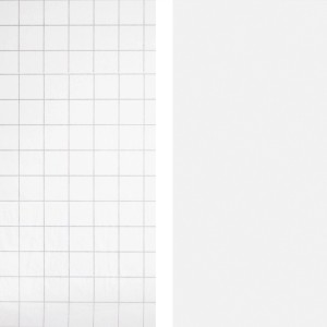 Transparente Venilia Tischschutzfolie Crystal, 130cm breit, als Meterware.