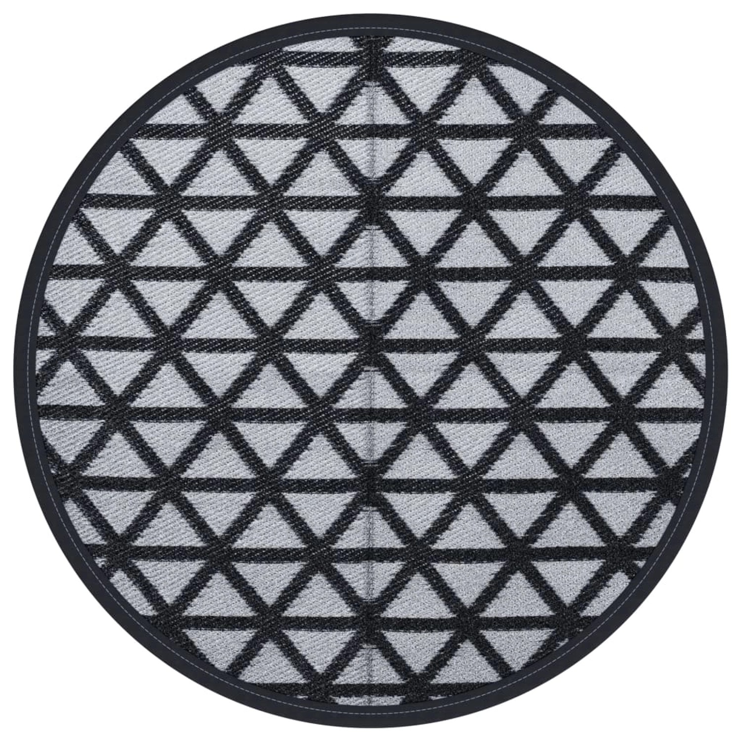 vidaXL Outdoorteppich Schwarz 120 Cm Pp 2007422 günstig online kaufen