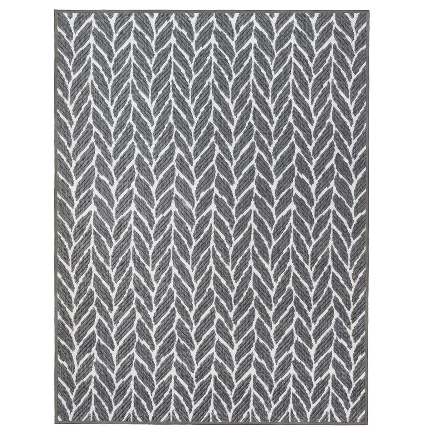 Primaflor In- und Outdoorteppich Reverso Knitted Joy Grau 120x160cm