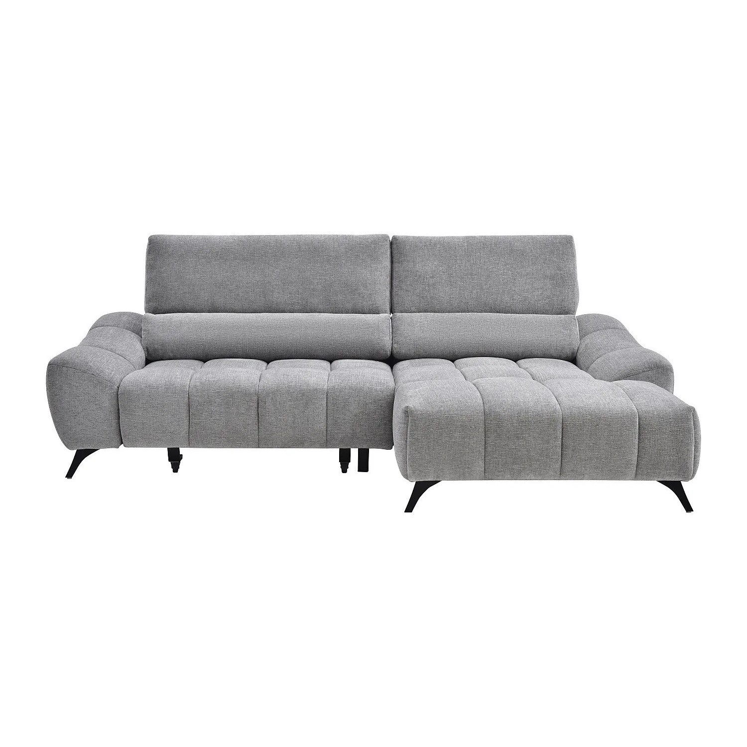 Vente-unique Relaxsofa Elosia Grau 270 cm