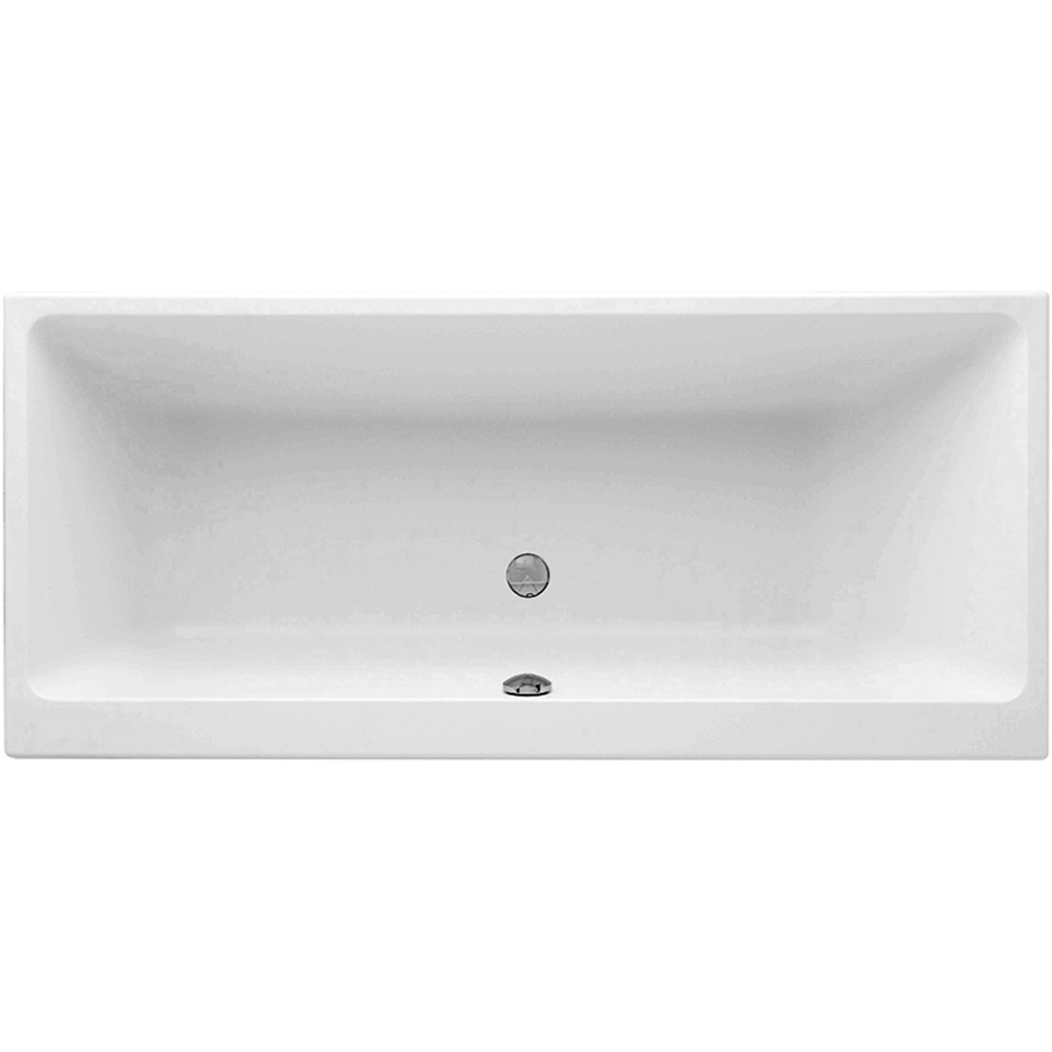 Villeroy & Boch Rechteck-Badewanne Subway 190 cm x 90 cm Weiß Alpin