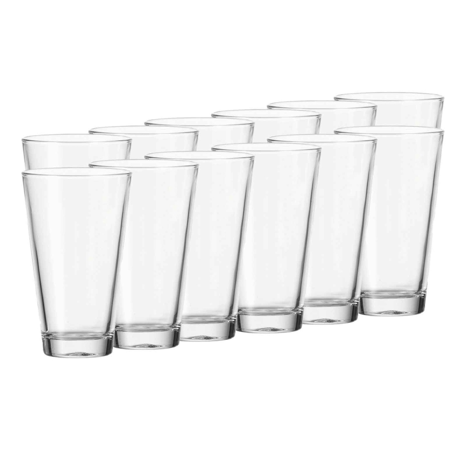 Leonardo Ciao Trinkgläser Wassergläser Stapelgläser 300 ml 12er Set