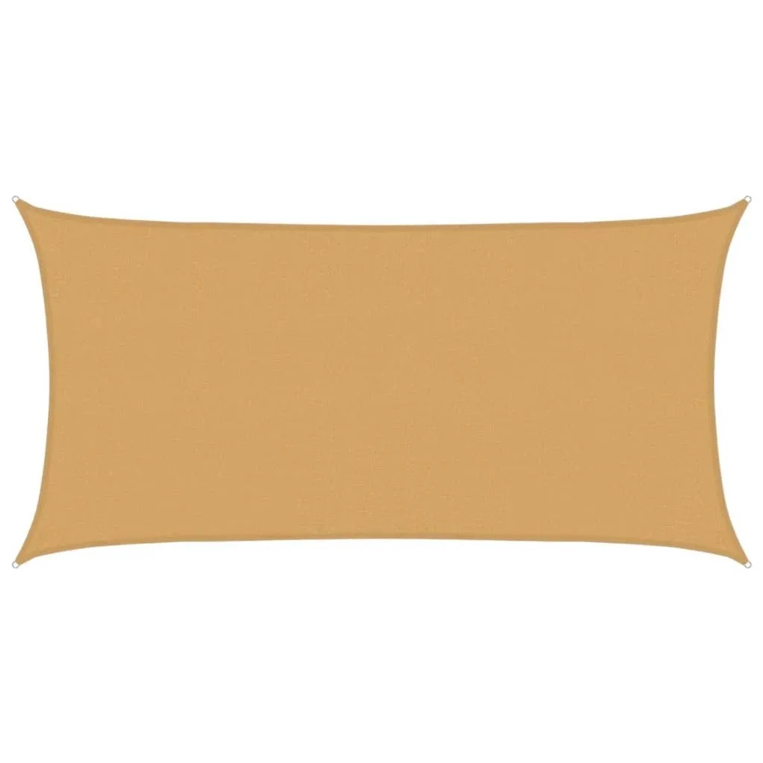 vidaXL Sonnensegel 160 g/m² Rechteckig Sandfarben 2,5x5 m HDPE 4002038