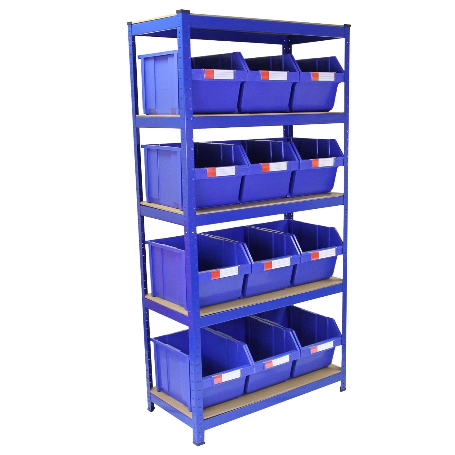 Monstershop T-RAX Blau 90cm mit 12 x Lagerkästen