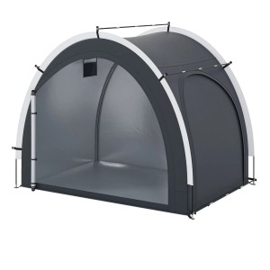 Costway Fahrradgarage für 4-5 Fahrräder 218 x 153 x 182 cm