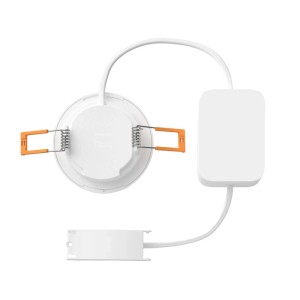 Philips Hue LED-Einbauleuchte Slim White & Color Ambiance Ø 9 cm Weiß 3 Stück