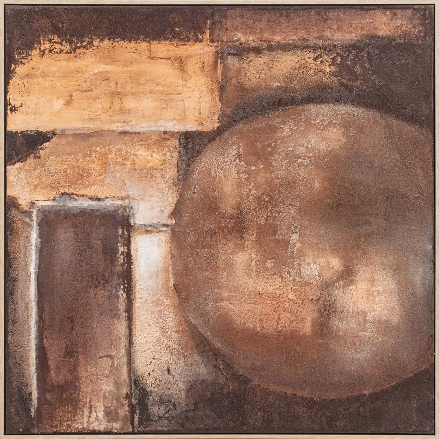 Art Universe Leinwandbild Coffee Atmospheres 100 x 100 cm
