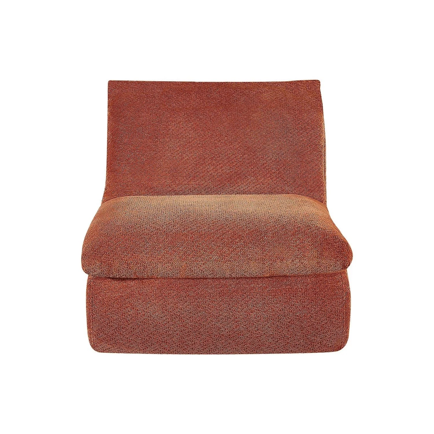 Vente-unique Sessel Mit Gerader Rückenlehne Loleva Terracotta 84 cm