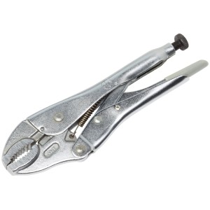 LUX Gripzange 175 mm Comfort aus Chrom-Vanadium-Stahl, verchromt.