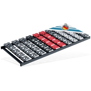 Matratzen Perfekt TerraMed T-Flex Teller-Lattenrost 120 x 200 cm Starr 5-Zonen 55 Tellermodule
