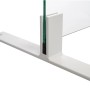 Abstands-Set für Thekenhalter, 8x25 mm, Kunststoff schwarz, zur Erhöhung von Hygieneschutz.