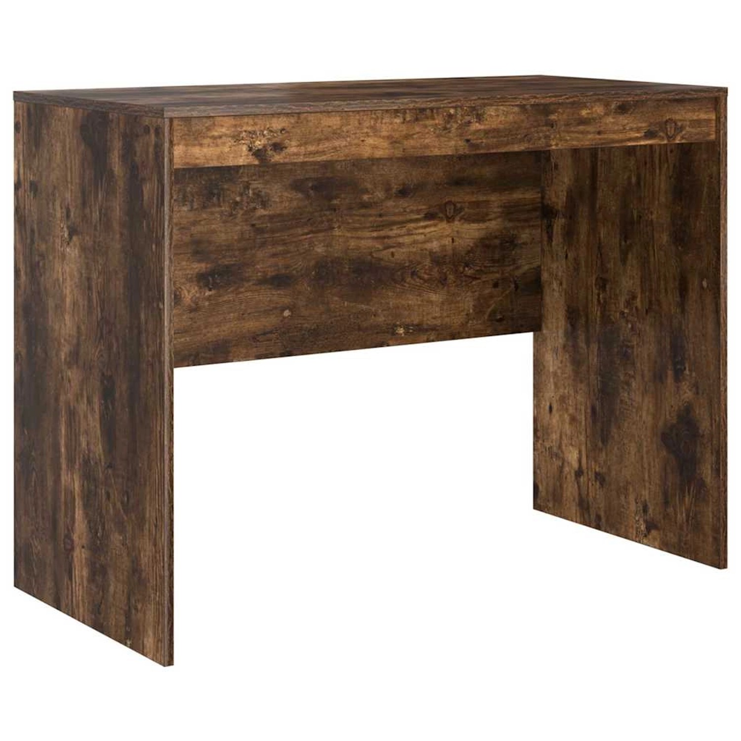 vidaXL Schreibtisch Räuchereiche 100 x 50 x 76 cm Holzwerkstoff 869446 günstig online kaufen