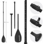 Stand Up Paddle Board Paddel von ECD Germany, verstellbar, aus Aluminium, Details.