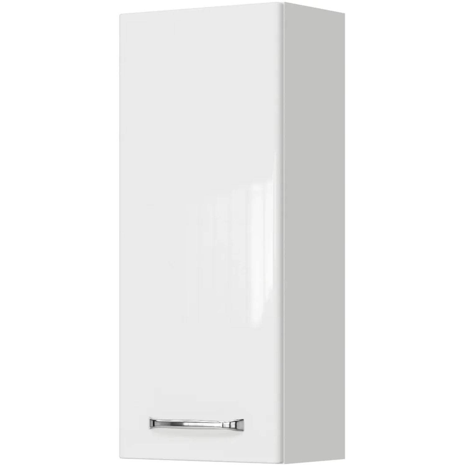 Pelipal Bad-Hängeschrank Trentino, weiß hochglanz, 30 cm breit. Badezimmerschrank mit Griff.
