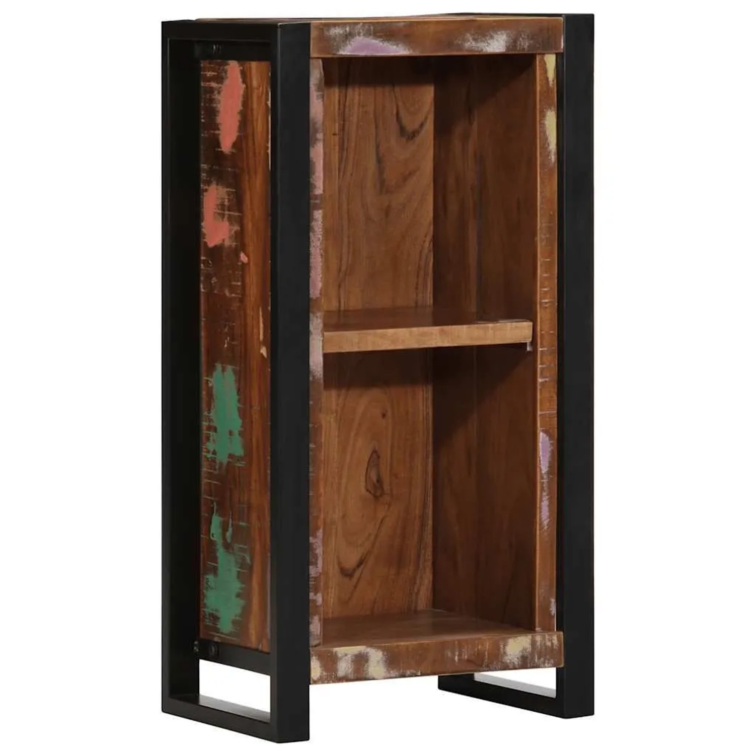 vidaXL Nachttisch 40x30x80 cm Altholz Massivholz 4013600