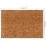 vidaXL Fußmatte Natur 60x90 cm Kokosfaser Getuftet 155563_5