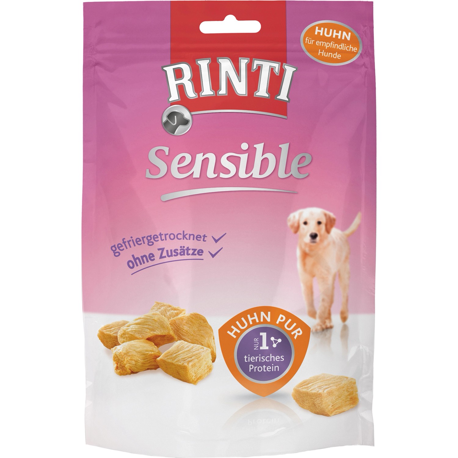 Rinti Hunde-Nassfutter Sensible Snack Huhn 120 g