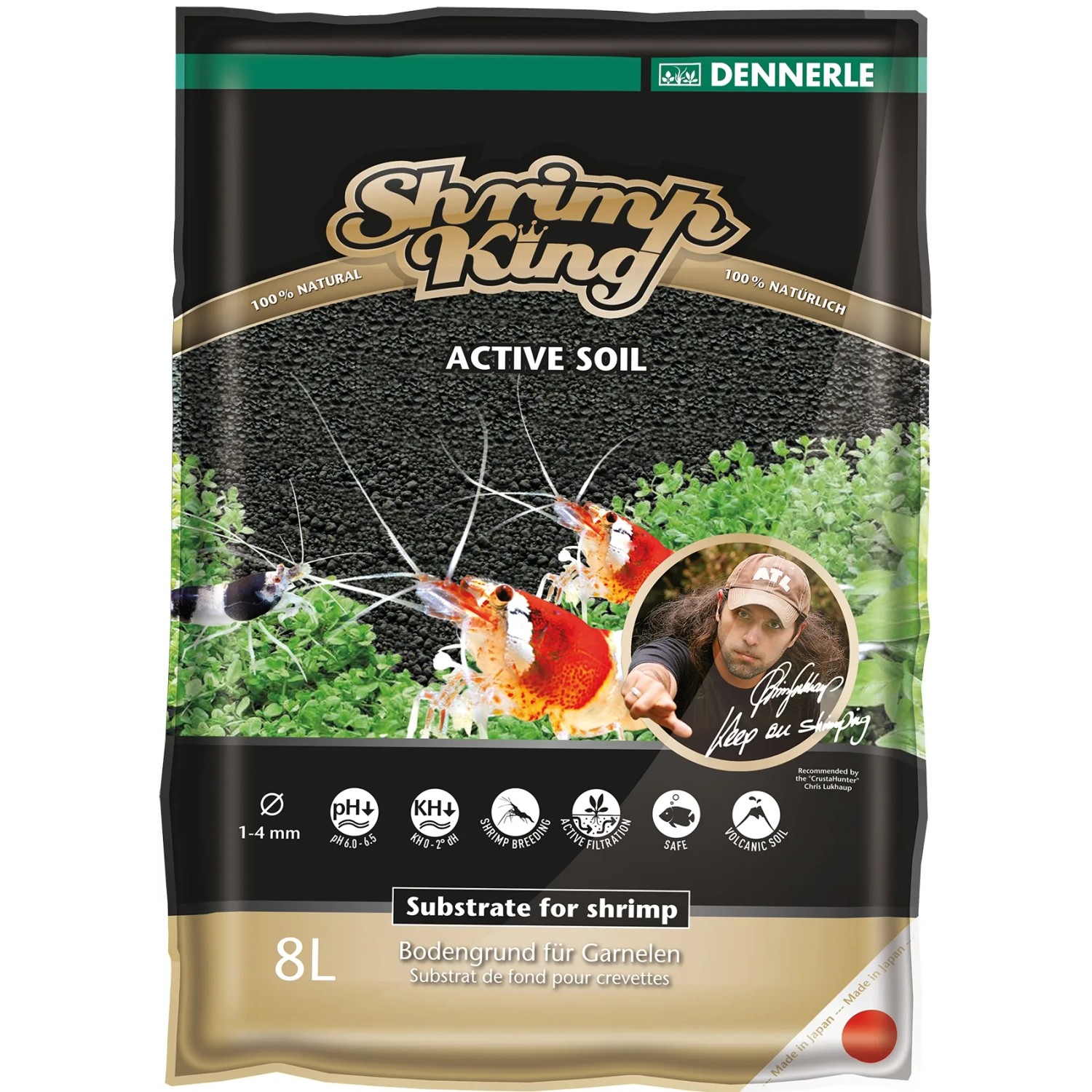 Shrimp King Active Soil, 8 L