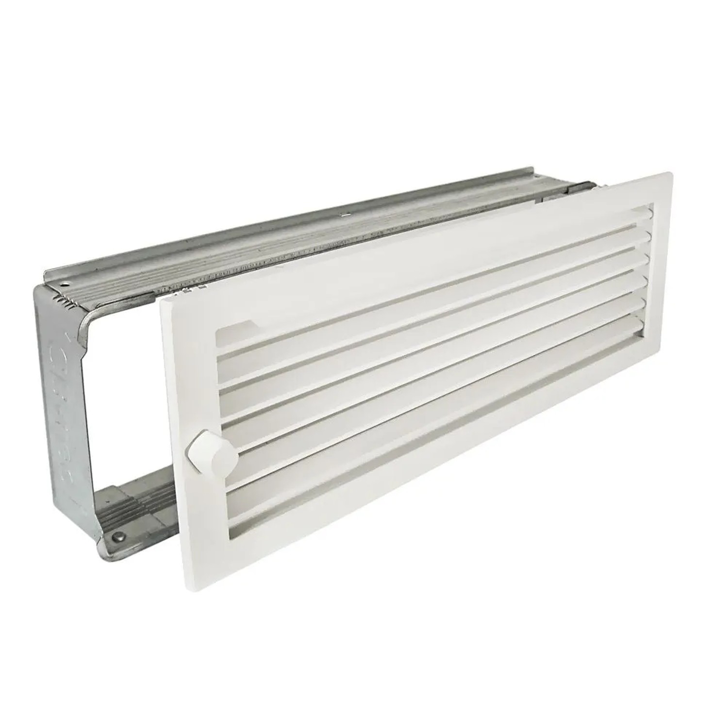 Häusler Warmluftgitter WG 4515 W Lüftungsgitter Weiss 450 x 150mm Abluftgitter