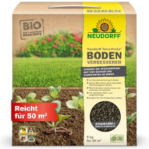 Neudorff Terra Preta Boden-Verbesserer 5 kg: Bodenverbesserung für gesunde Pflanzen und Rasen.