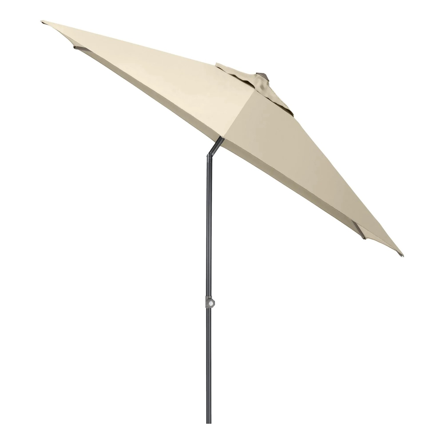 Kettler Marktschirm Ø 300 cm Natur mit Knickfunktion