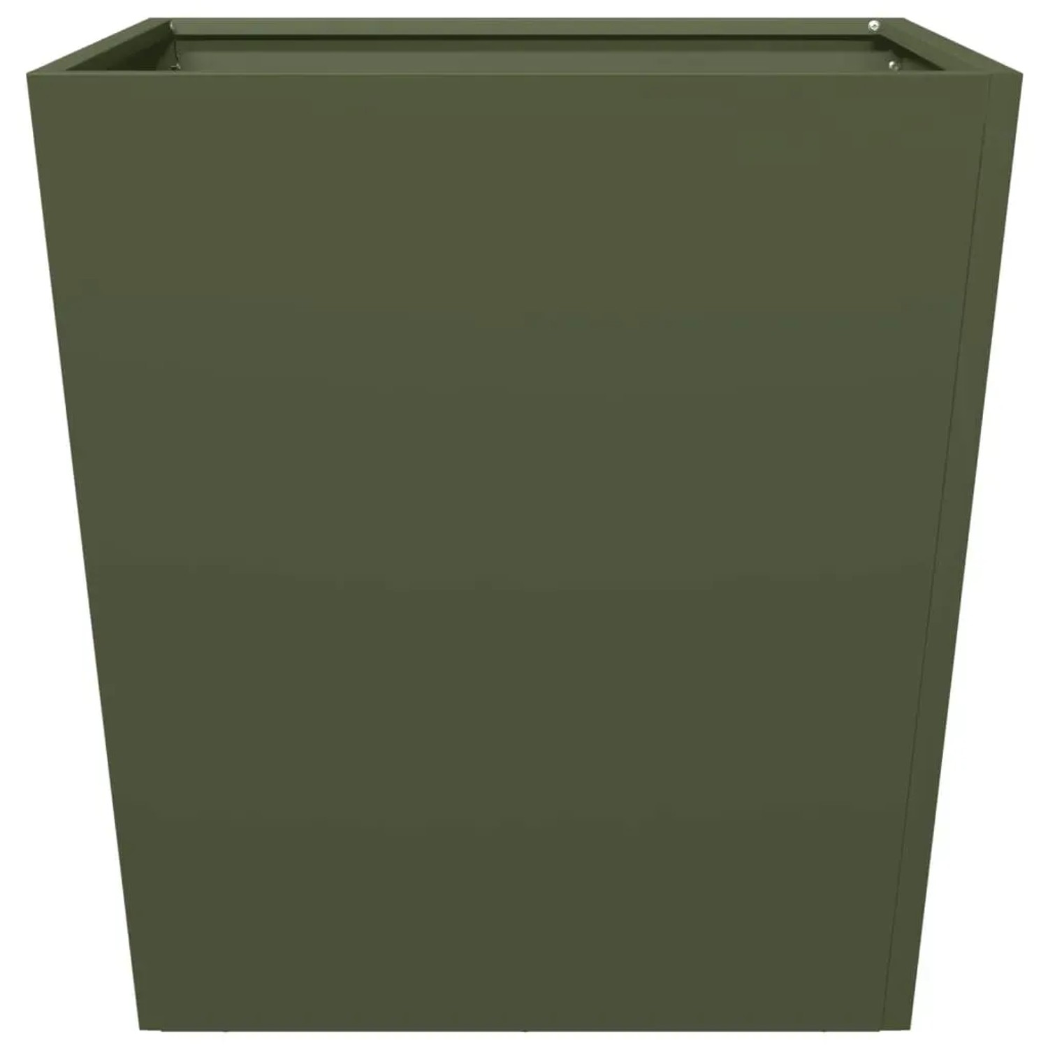 vidaXL Pflanzkübel 2 Stk Olivgrün 50x50x50 cm Stahl 851073_6