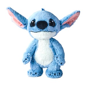 Stehende Stitch Plüschfigur (25 cm) aus dem Disney Live Action Film Lilo & Stitch.