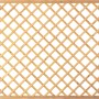 Diagonal Rankzaun aus Holz, 180x150 cm, Maschenweite 10x10 cm, für den Garten als Sichtschutz.