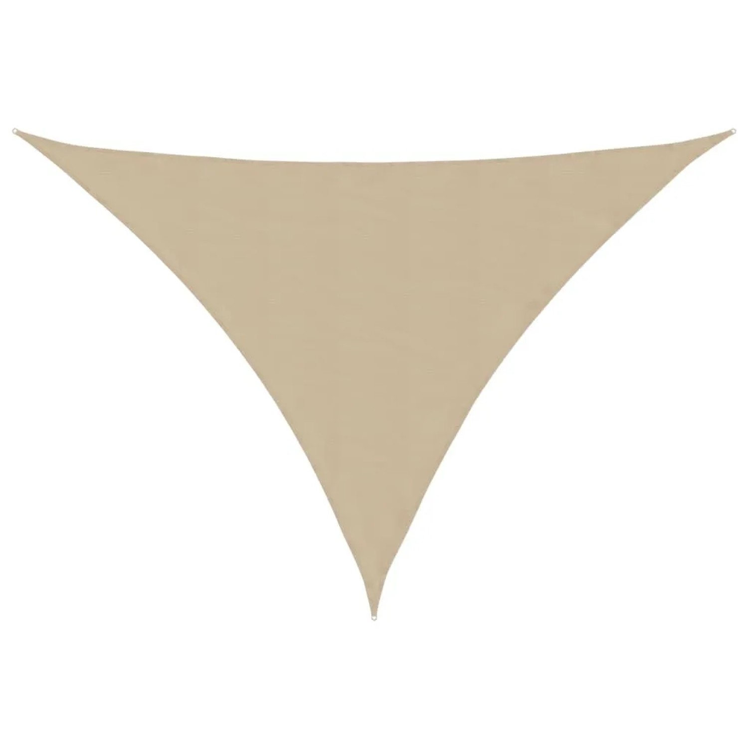 vidaXL Sonnensegel Oxford-Gewebe Dreieckig 5x6x6 m Beige 135181