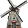 Beleuchtete Mühle als Weihnachtsdeko, batteriebetrieben, 22,5cm hoch. Festliche Luville Kollektion.