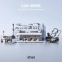 Litheli U20-Serie: Akku-System mit Akku-Kettensäge, Rasenmäher, Laubbläser und weiteren Gartengeräten.