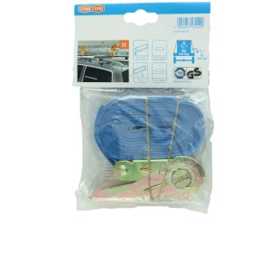 Conacord Spanngurt PES Ratsche 25 mm Länge 5 m Blau