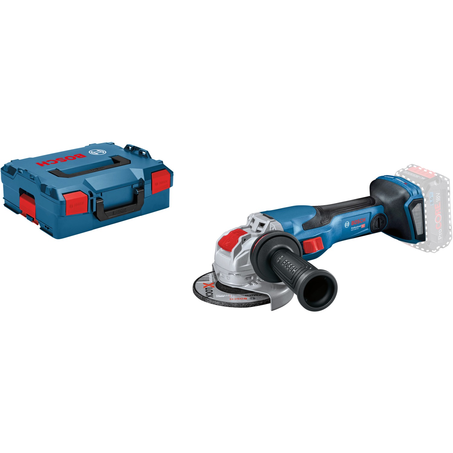 Bosch Professional Akku-Winkelschleifer Biturbo GWX 18V-15 C Solo 125 mm, L günstig online kaufen