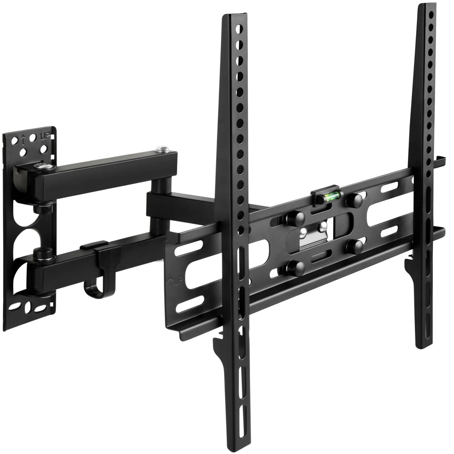 Tectake Tv Wandhalterung  Für 26   75 Zoll  66   191 cm  Max  Vesa 400 x 400  44 50 x 8 10 x 43 cm Schwarz
