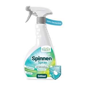 HomeBugProtect Spinnen Spray Für Wohnung Balkon Garten 500 ml Sprühflasche