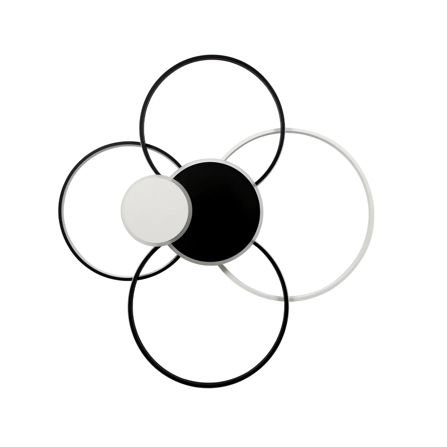 NETTLIFE LED Deckenleuchte aus Metall L94cmWeiß