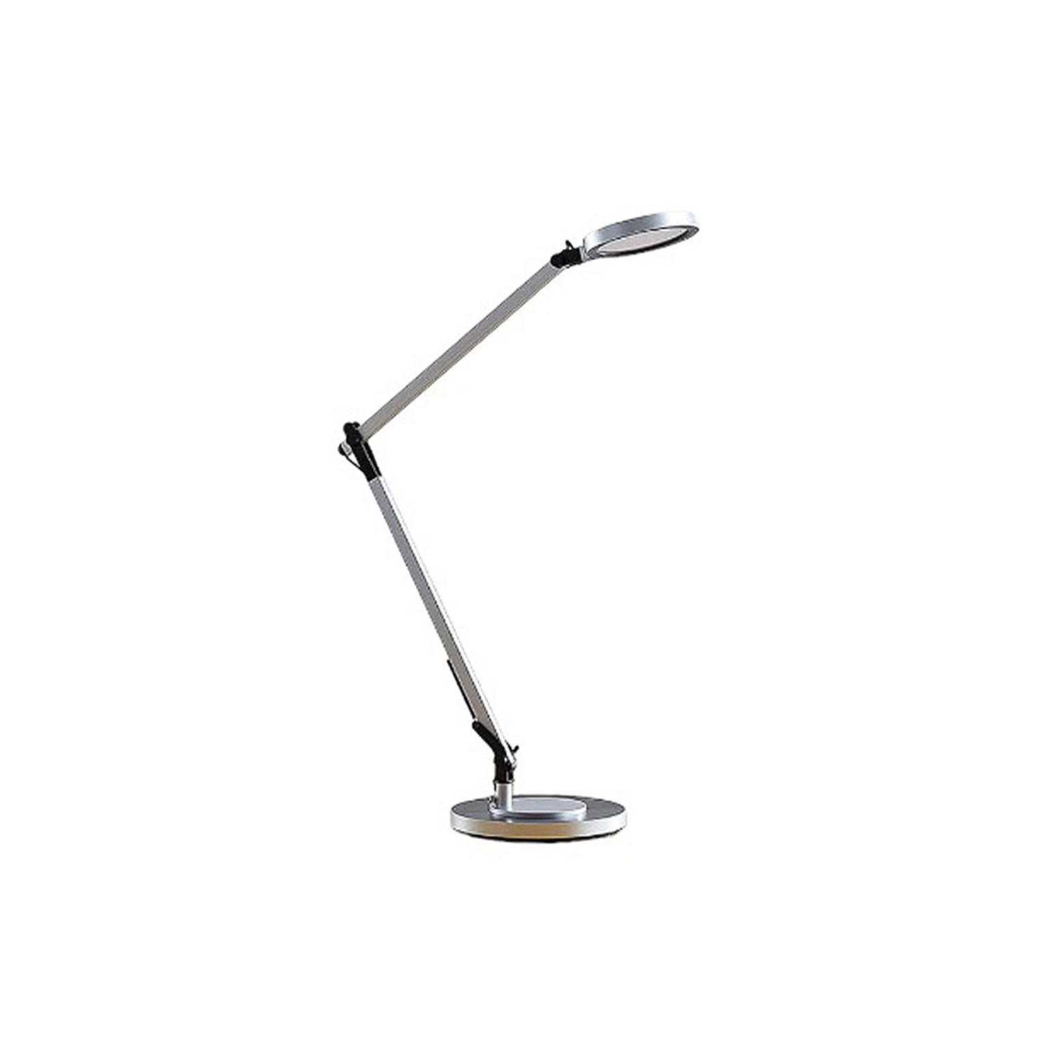 Lindby LED Tischlampe Rilana 9643091 Dimmbar Modern in Alu aus Metall 1-flammig Arbeitszimmerleuchte