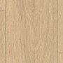 Wasserfestes, braunes Egger NatureSense Aqua Laminat (8 mm) in Eichenoptik.