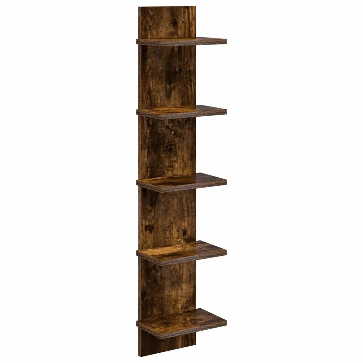 vidaXL Wandregal Räuchereiche 22 x 15 x 100 cm Holzwerkstoff 8012428